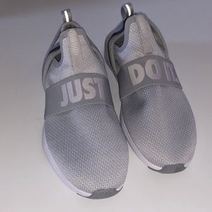 Women’s Nike training sneakers.